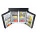 SRF9800BFH Samsung 809 L AI Family Hub™ French Door Refrigerator 